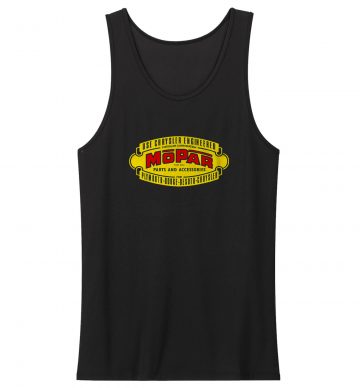 Mopar Classic Logo Chrysler Dodge Plymouth Vintage Tank Top