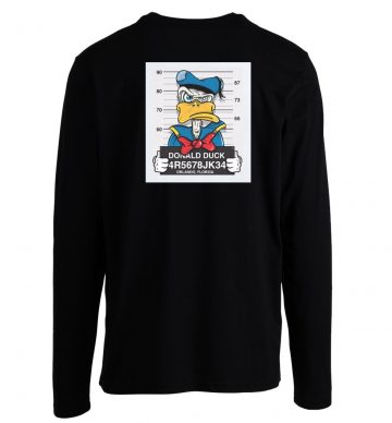 Mugshot Donald Duck Disney Longsleeve Longsleeve