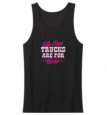 Silly Boys Trucks Tank Top