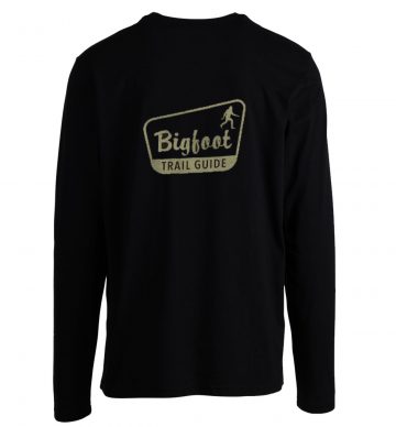 Bigfoot Trail Guide Funny Legend Longsleeve