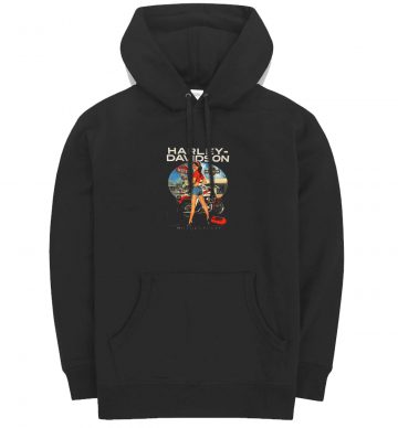 Sexy Girl Harley Davidson Hoodie