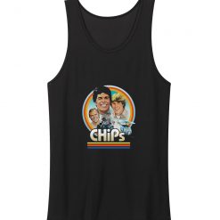 Chips Police Movie Tank Top