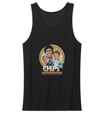 Chips Police Movie Tank Top