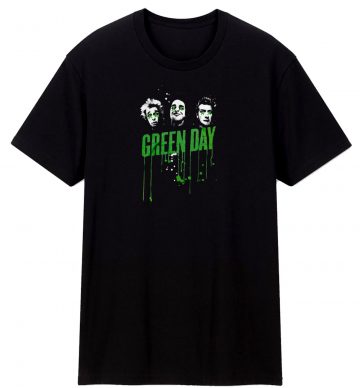 Drips Green Day Band T Shirt