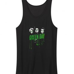 Drips Green Day Band Tank Top