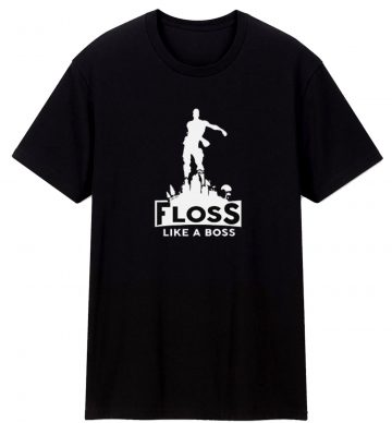 Floss Like A Boss Funny Dance Emoji Gamer T Shirt
