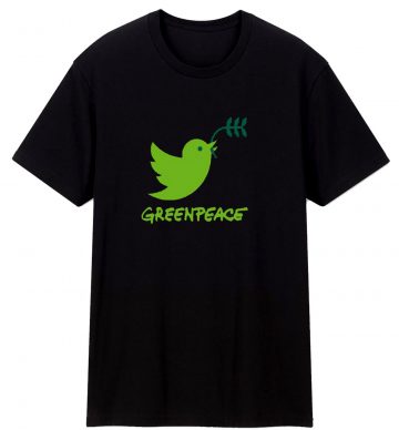 Greenpeace Logo T Shirt