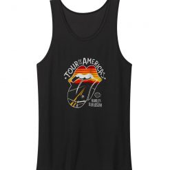 Harley Davidson Rolling Stones America Tour Tank Top