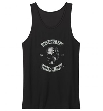 Since 2001 Chicago Usa Fall Out Boy Tank Top