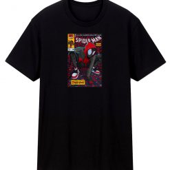 Spiderman Portrait Spiderverse T Shirt