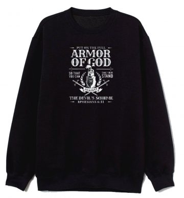 Armor Of God Christian Bible Sweatshirt