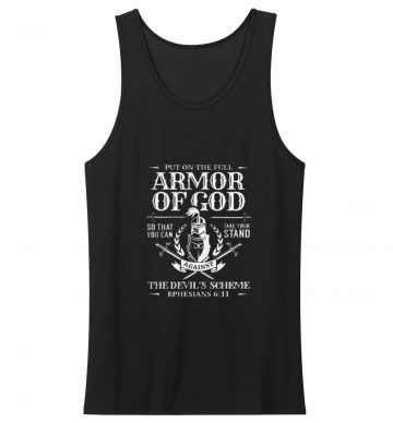 Armor Of God Christian Bible Tank Top