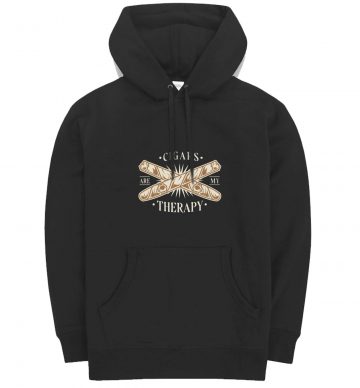 Cigar Therapy For Cigar Smoker Hoodie