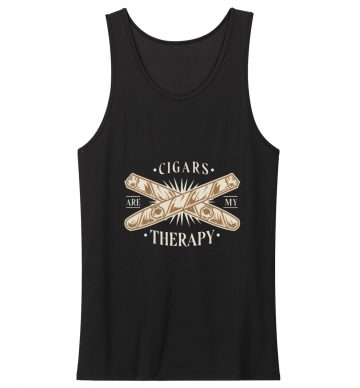 Cigar Therapy For Cigar Smoker Tank Top