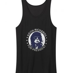 Keith Richards For President Tank Top