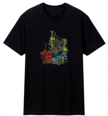 Return Of The Living Dead Circle T Shirt