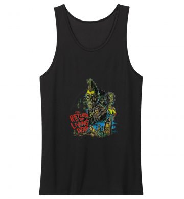 Return Of The Living Dead Circle Tank Top