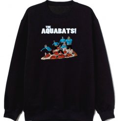 The Aquabats Cartoon Pizza Sweatshirt