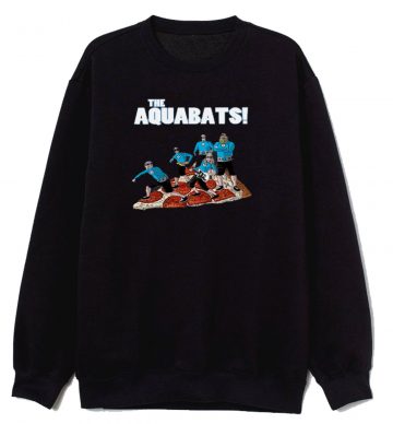 The Aquabats Cartoon Pizza Sweatshirt