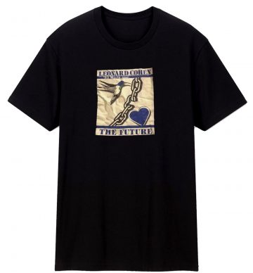 Vintage Leonard Cohen World Tour T Shirt