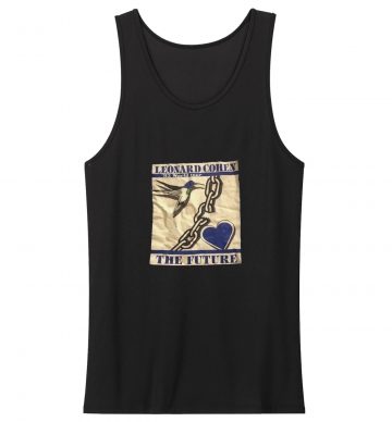 Vintage Leonard Cohen World Tour Tank Top