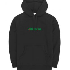 Alitalia Retro Logo Italian Airline Hoodie