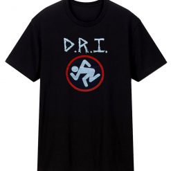 D R I Skanking Man T Shirt