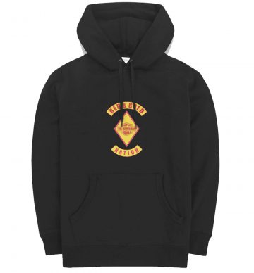 Red Gold Nation Bandidos Hoodie