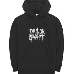 Taylor Swift Black Metal Hoodie