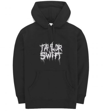 Taylor Swift Black Metal Hoodie