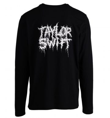 Taylor Swift Black Metal Longsleeve