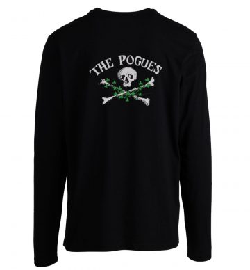 The Pogues Band Skull Longsleeve