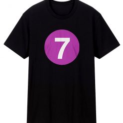 7 Line Nyc Subway T Shirt