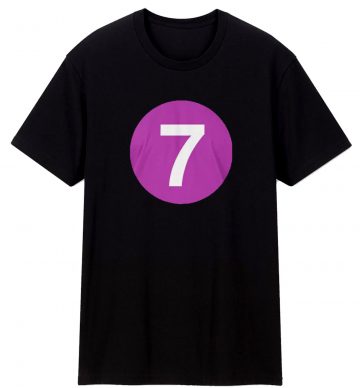 7 Line Nyc Subway T Shirt