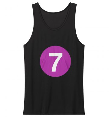 7 Line Nyc Subway Tank Top