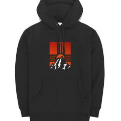 Abstract Zia Sunset Mountain Funny Hoodie