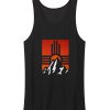 Abstract Zia Sunset Mountain Funny Tank Top