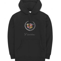 Cadillac Crest Logo Hoodie