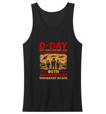 D Day 80th Anniversary Tank Top