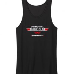 Faa Certified Drone Pilot Commercial Tank Top