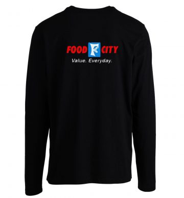 Food City Store Logo American Longsleeve