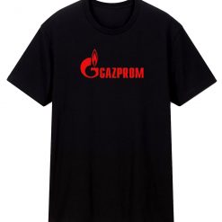 Gazprom Russian Oil Company T Shirt