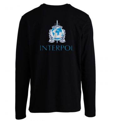 Interpol The International Criminal Longsleeve