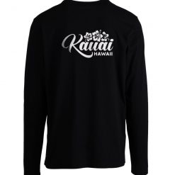 Kauai Hawaii Retro Style Longsleeve