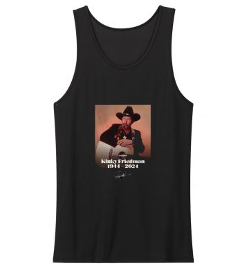 Kinky Friedman Singer Tank Top