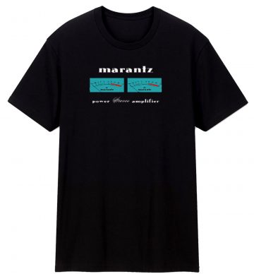 Marantz Power Stereo Amplifier Audio Speaker T Shirt