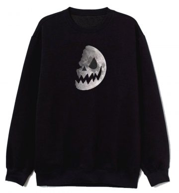 Moon Jack O Lantern Sweatshirt