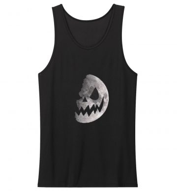 Moon Jack O Lantern Tank Top