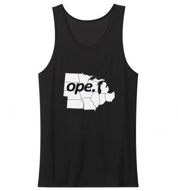 Ope Midwest Map Tank Top