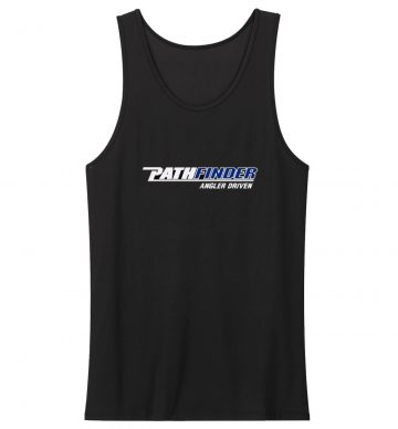 Pathfinder Logo Bay Boats Fishing And Family Funny Tank Top